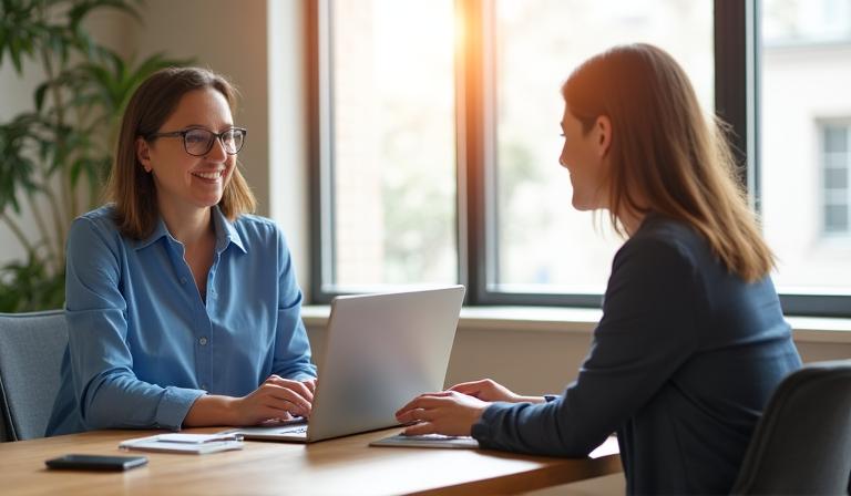 Coaching sessione di simulazione colloquio in ufficio